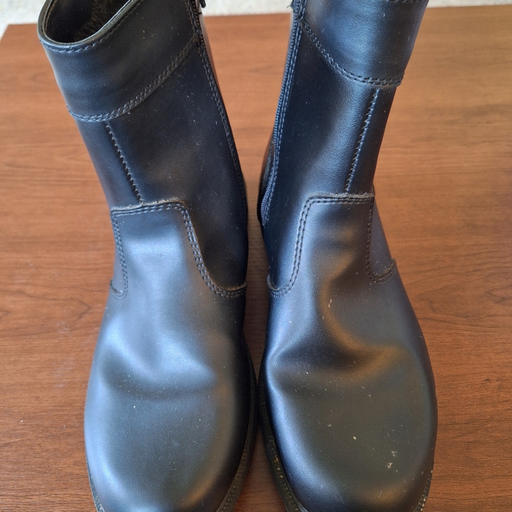 Waterproof Black Boots with Modern Comfort By Huntersbay Size 9 - Picture 2 of 7